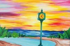 E-Fort Myers Beach Clock The famous clock seen round the world!