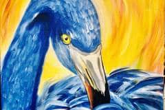 Blue-Flamingo