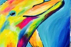 A-Iridescent Dolphin