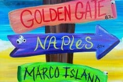 1A-Naples Beach Signs