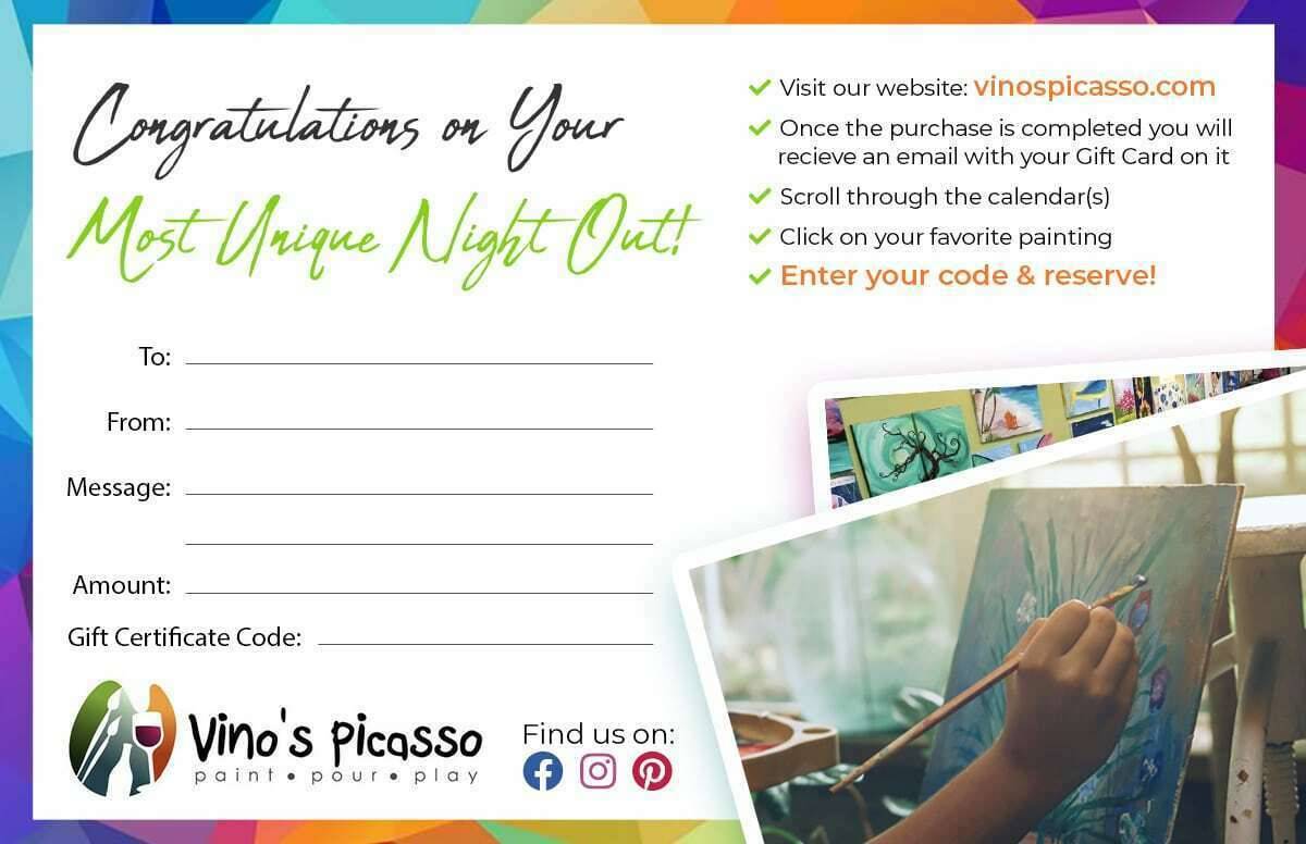 Vinos Picasso GiftCards Larger