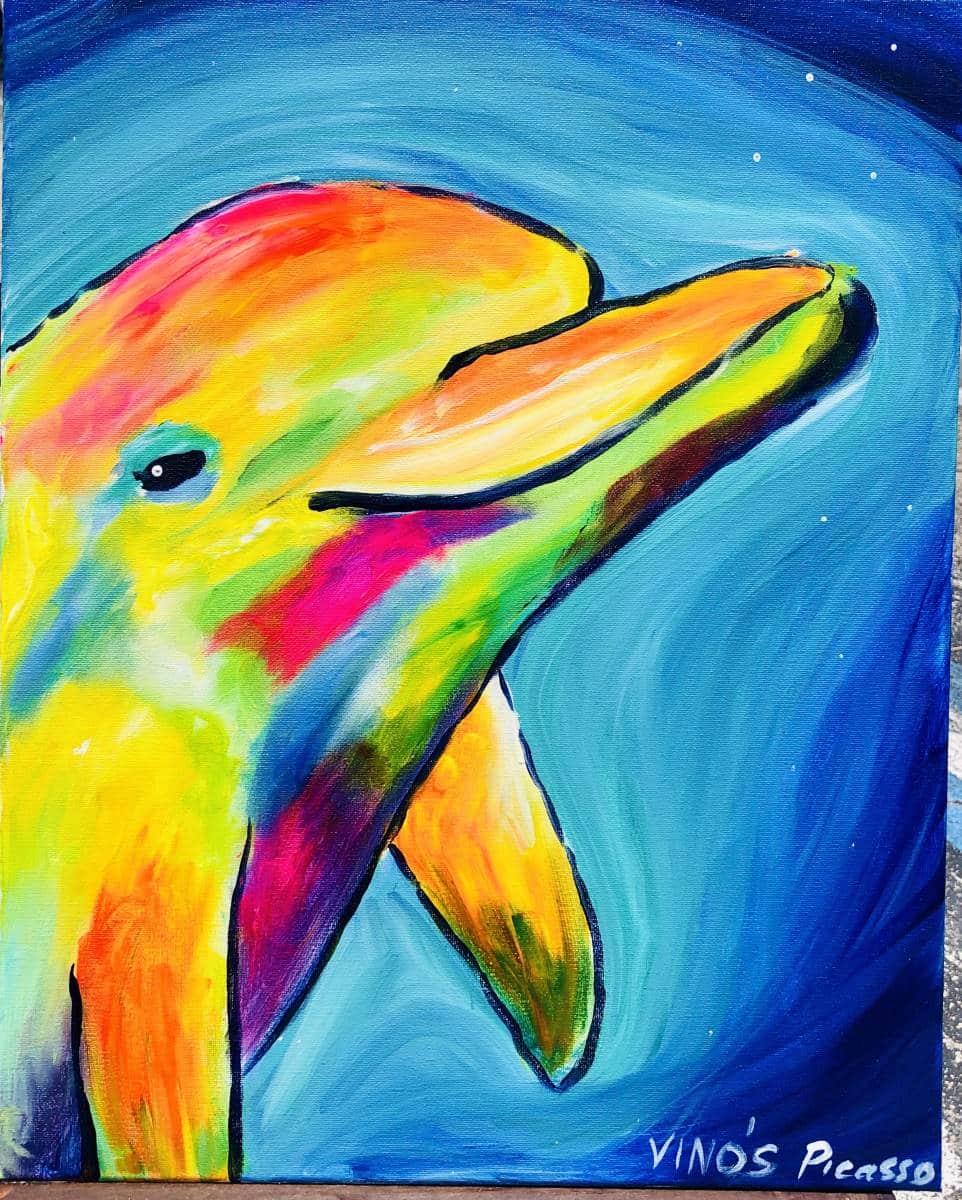 Iridescent Dolphin