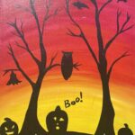 halloween forest