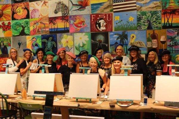 About Events 6 In-Studio Paint And Sip Classes