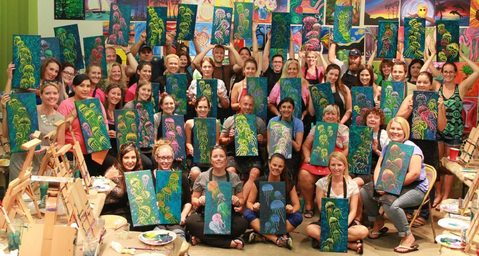 off-site book a painting class 8 vino s picasso 2